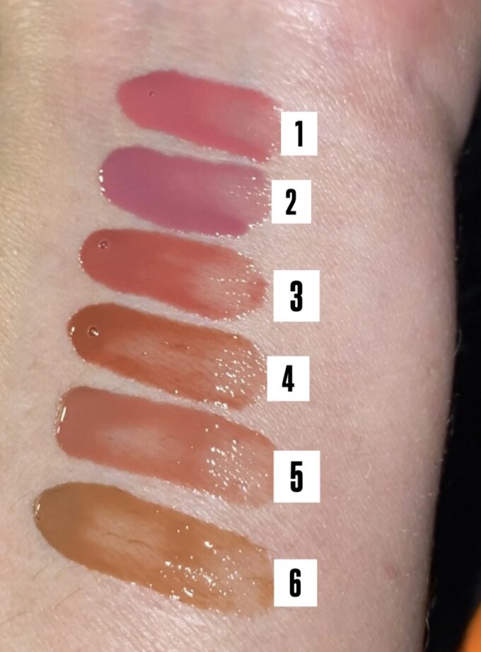 Brown Teddy Keychain Lipglosses