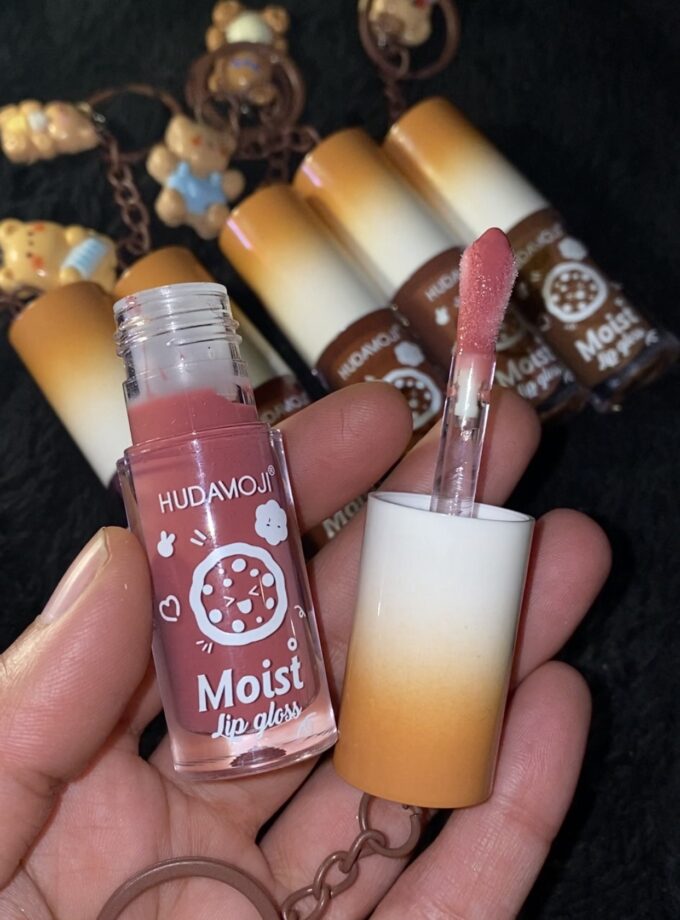 Brown Teddy Keychain Lipglosses