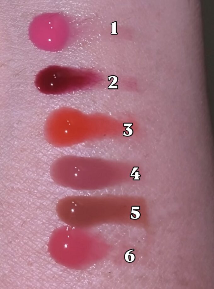 Tinted Tube Lipglosses
