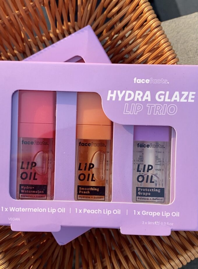 Facefacts Hydraglaze Lip Trio Set