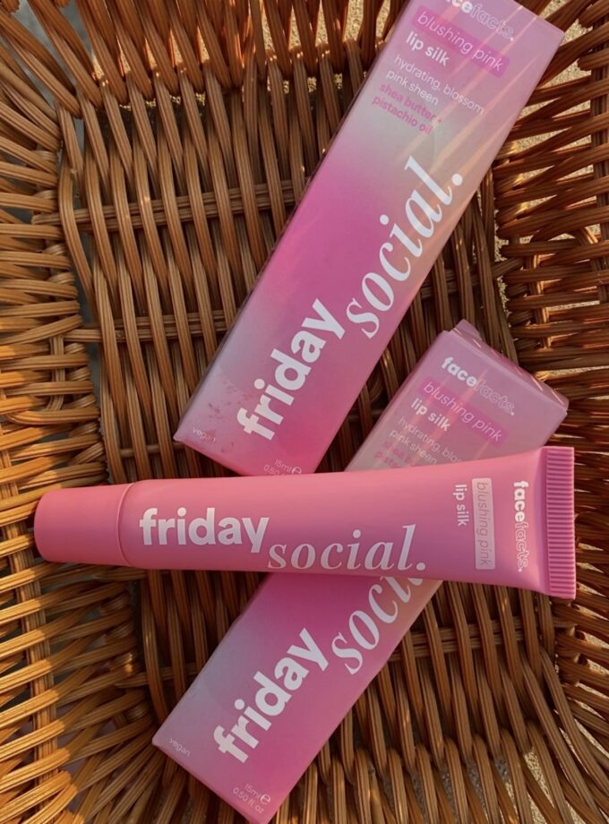 Friday Social Blushing Pink Lip Silk