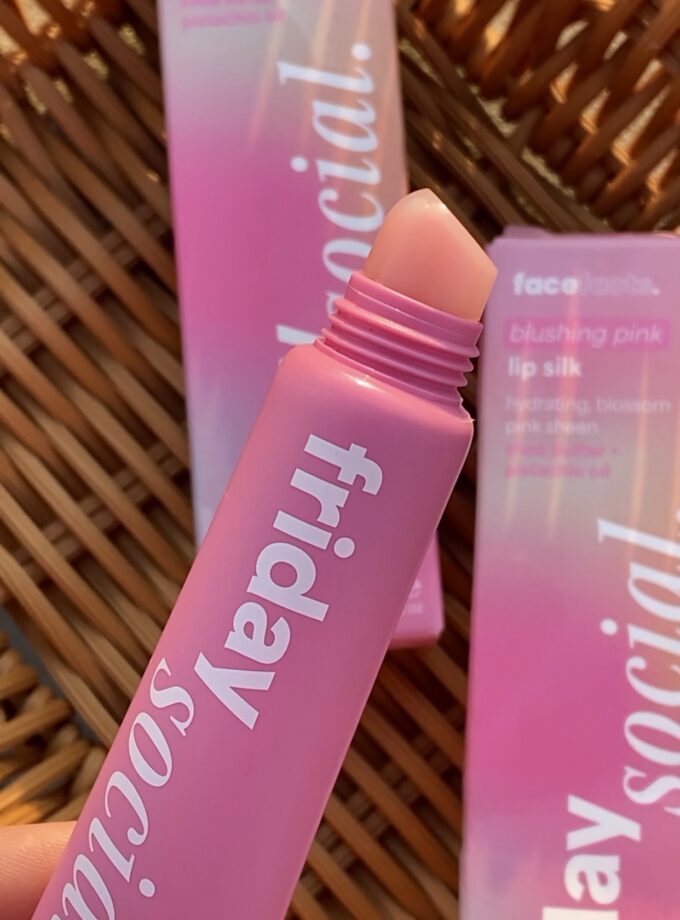 Friday Social Blushing Pink Lip Silk