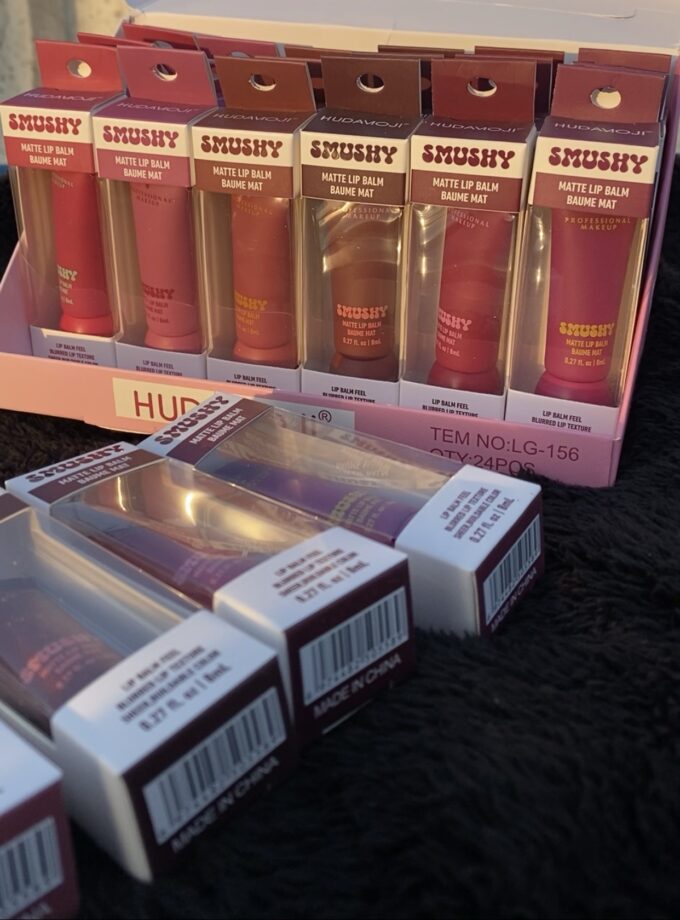 Hudamoji Smushy Matte Lip Balms