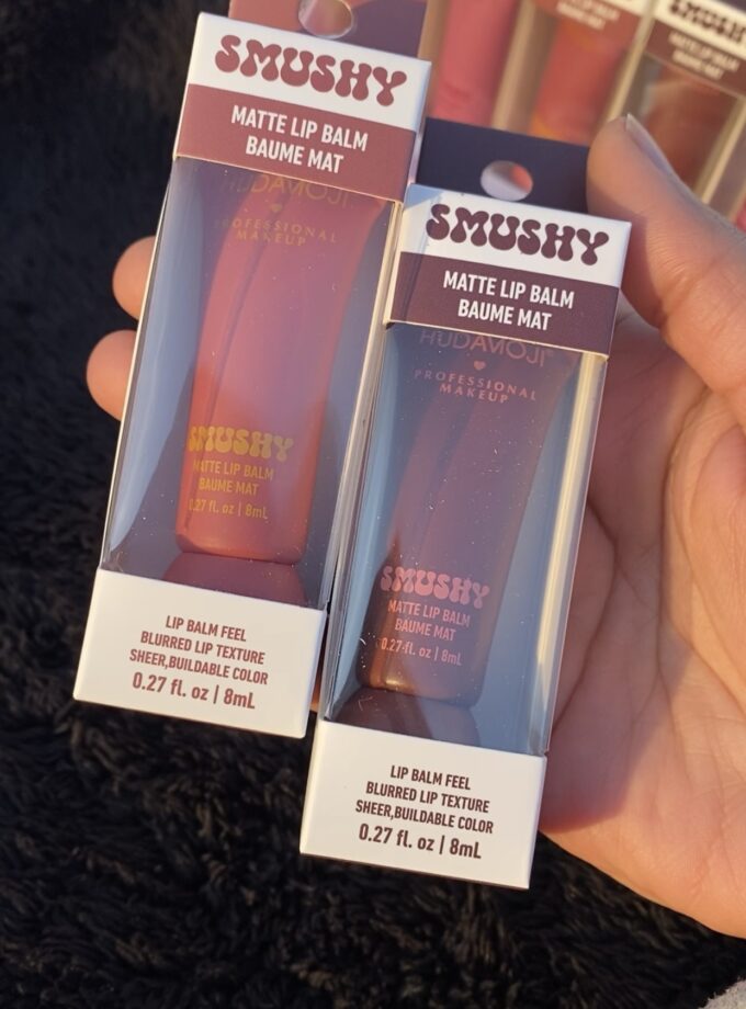 Hudamoji Smushy Matte Lip Balms