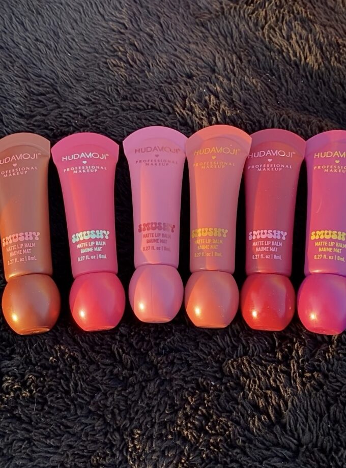 Hudamoji Smushy Matte Lip Balms