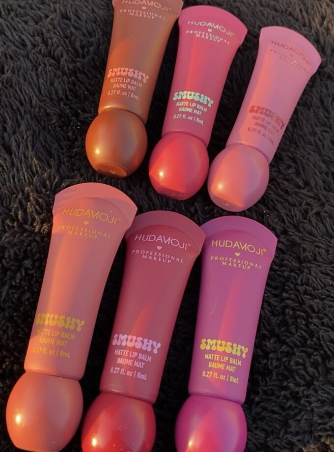 Hudamoji Smushy Matte Lip Balms