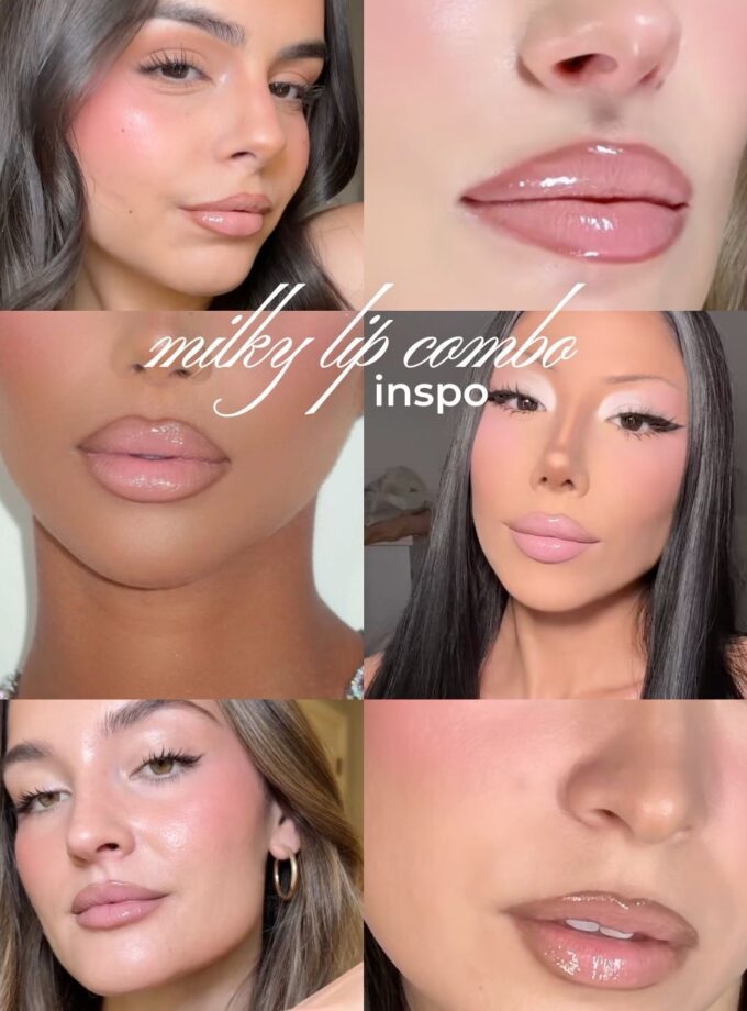 Milky Pink Lipgloss 🌸