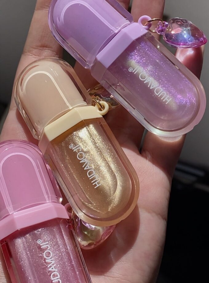 Heart Charm Sparkly Lipgloss