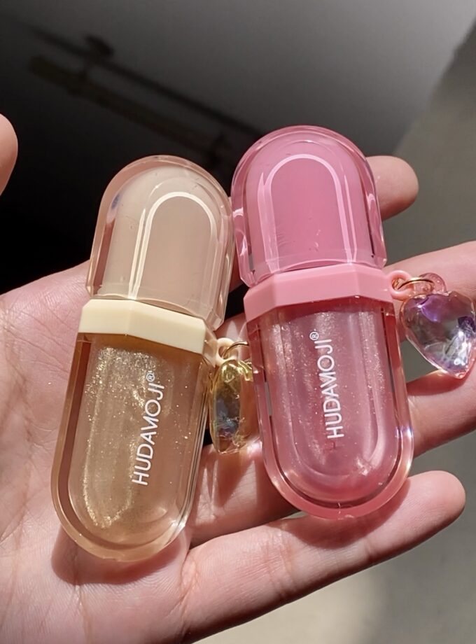 Heart Charm Sparkly Lipgloss