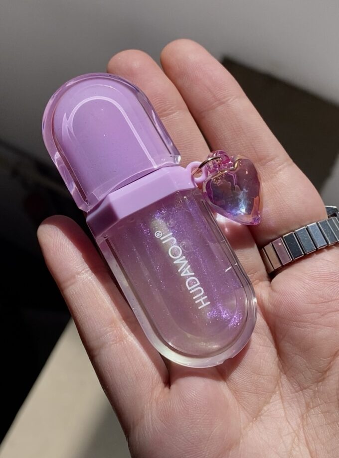 Heart Charm Sparkly Lipgloss