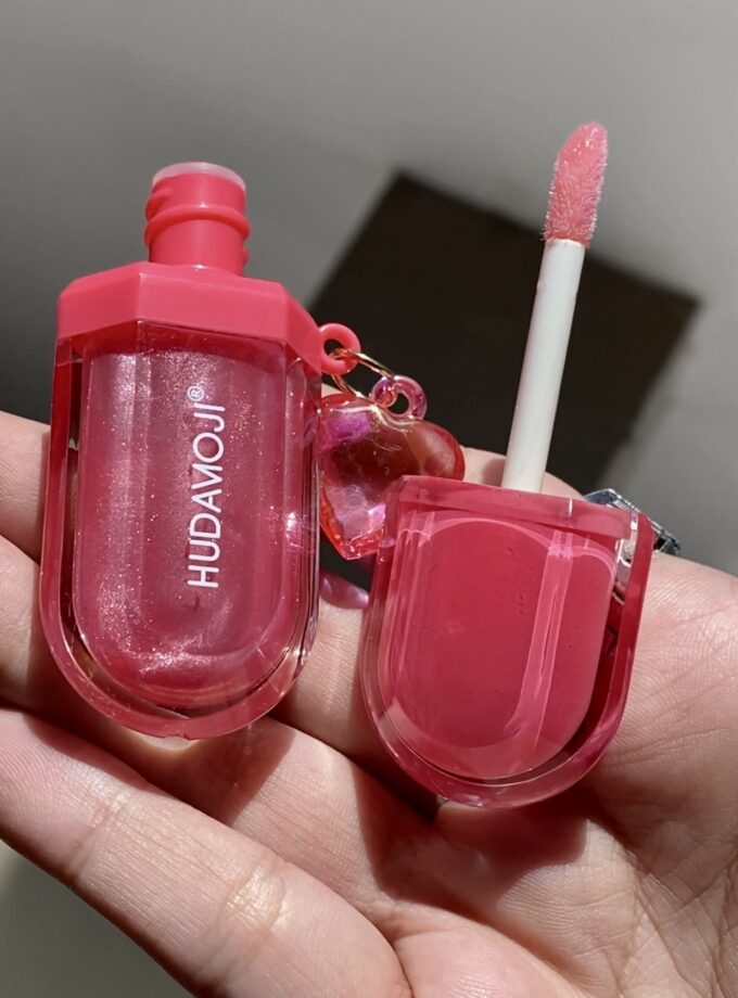 Heart Charm Sparkly Lipgloss